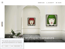 Tablet Screenshot of halkin.com